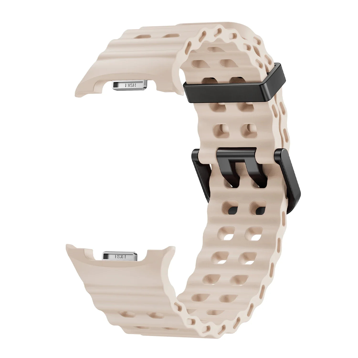 Elastic Silicone Sport Band for Galaxy Watch - Marine Blue Strap