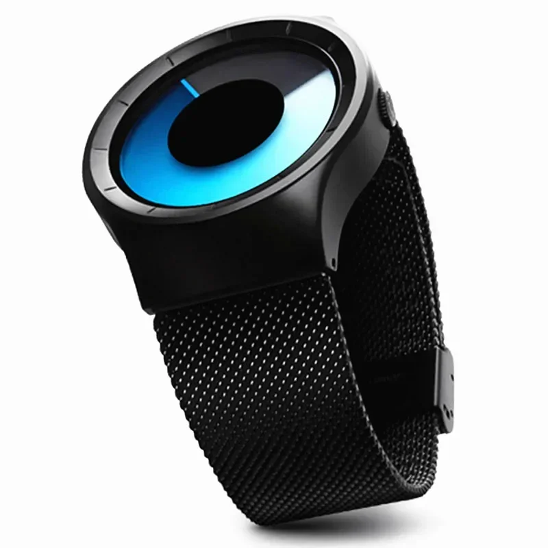 Creative Gift Quartz Watches Men Top Fashion Brand Casual Stainless steel Mesh Band Unisex Watch Clock Male female Gentleman - 4