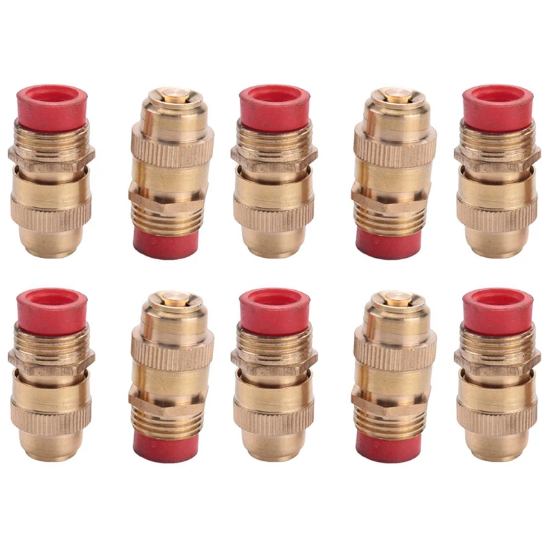 

50Pcs 1/2 Inch Adjustable Sprinkler Middle Distance Sprinkler Brass Nozzle Garden Lawn Irrigation Watering Fittings