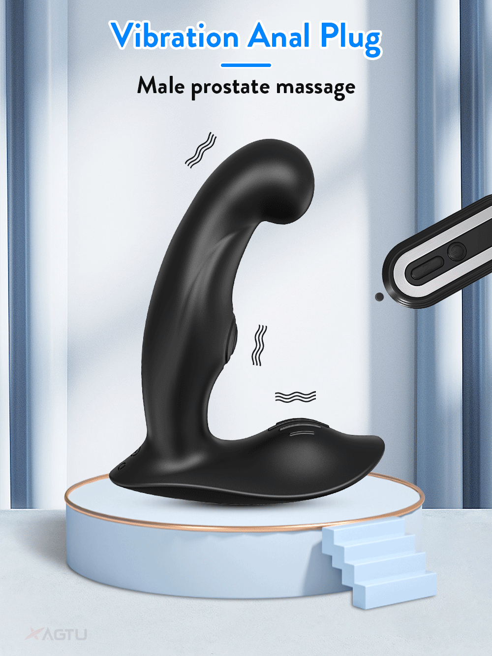 Remote Control Prostate Massager Anal Vibrator Male Sex Toys with Cock Ring  Vibrating Butt Plugs Masturbator for Men Gay Glans - AliExpress