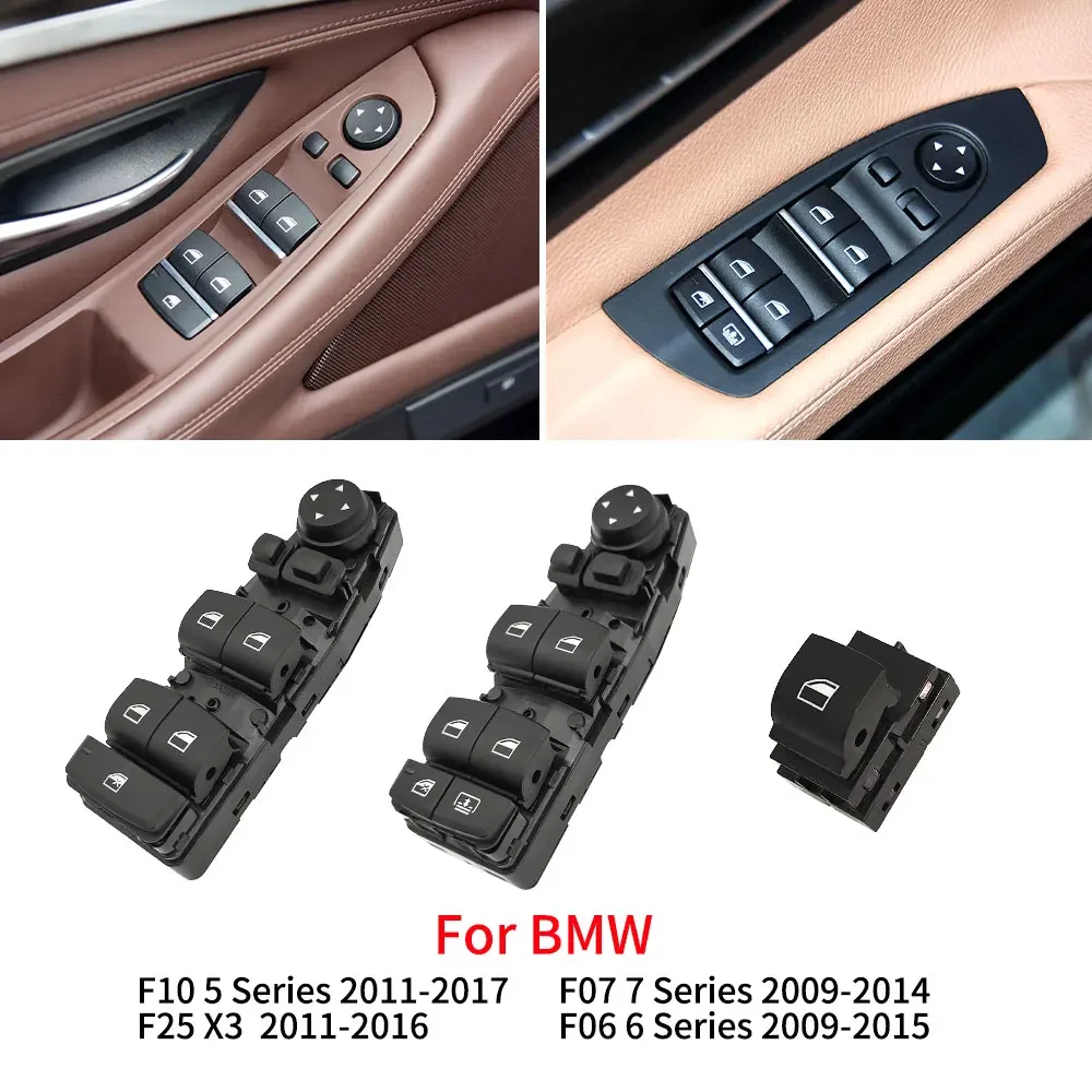 For BMW F10 F06 F11 F02 F07 F25 Car Electric Power Master Window Switch ...