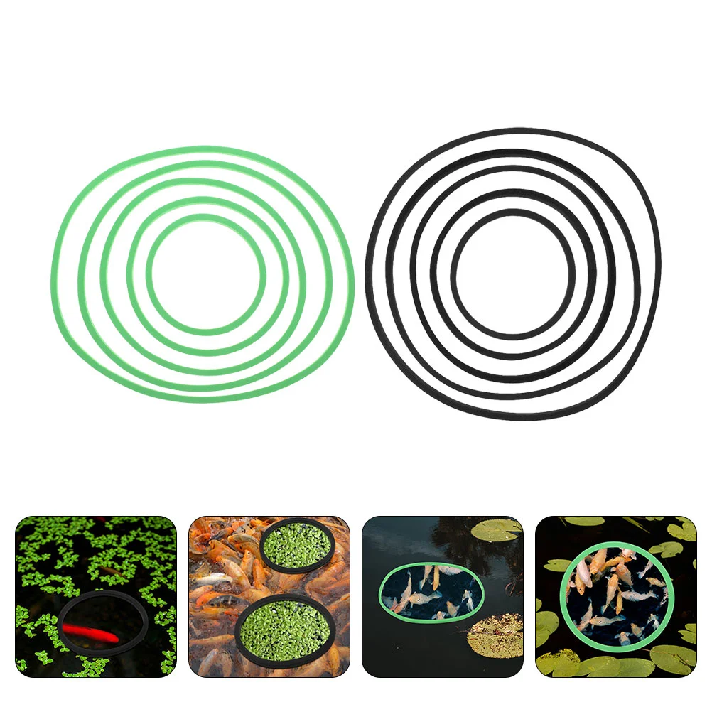 

10pcs Aquarium Floating Plants Rings Fish Feeding Rings Plants Circle Rings for Fish Tank