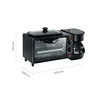 Coffee Maker Breakfast Machine Oven Bread Machine Toaster Toaster Oven 3 in 1 Breakfast Maker Pizza Maker Cooking 4