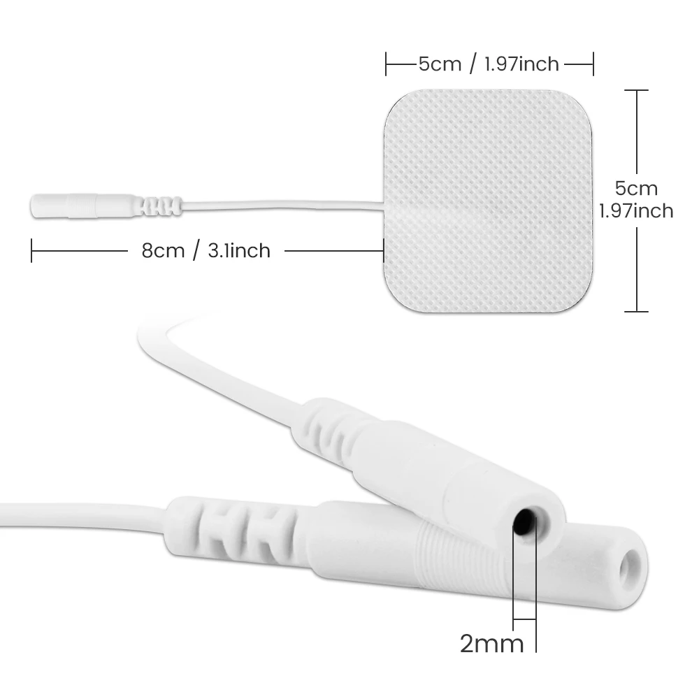 Electrode Pads 20/10pcs Physiotherapy Tens Electrode Pads