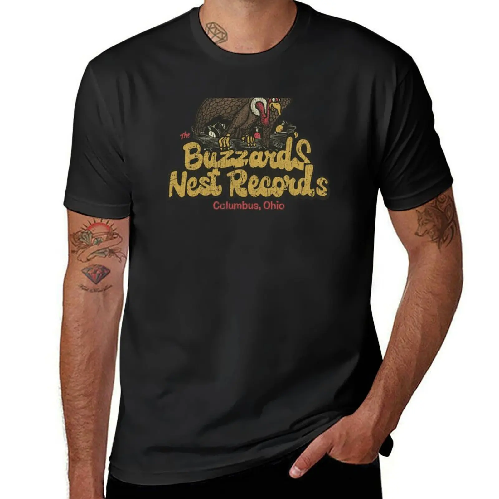 

Buzzard's Nest Records 1976 T-Shirt sports fans anime graphics mens graphic t-shirts funny