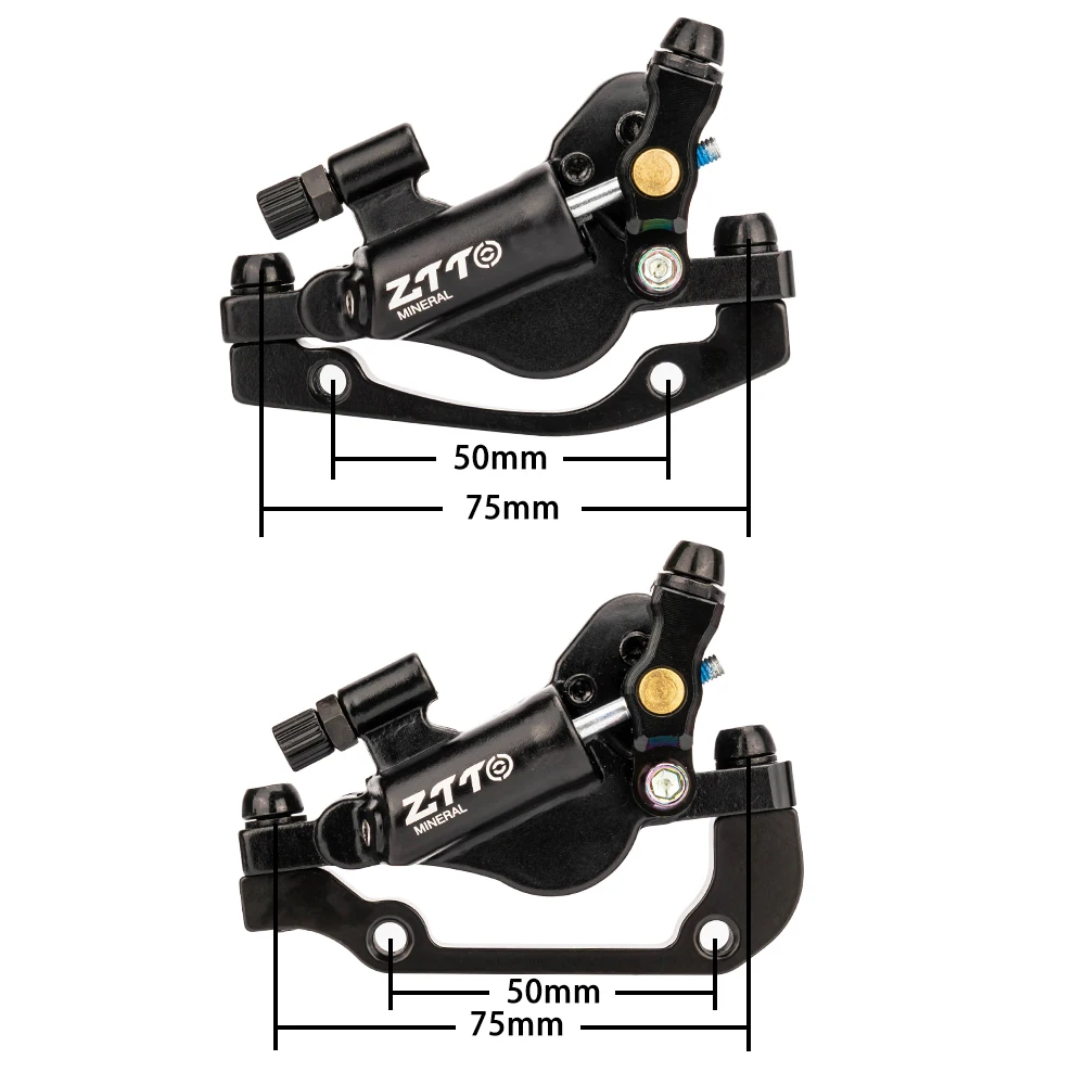 ZTTO Gravel Bike Mechanical Drive Hydraulic Disc Brake 2 Piston PM standard Post Mount Caliper Compatible with MTB Wire Cable,mountain bicycle disc brake,bicycle disc brake,mountain bike disc brake