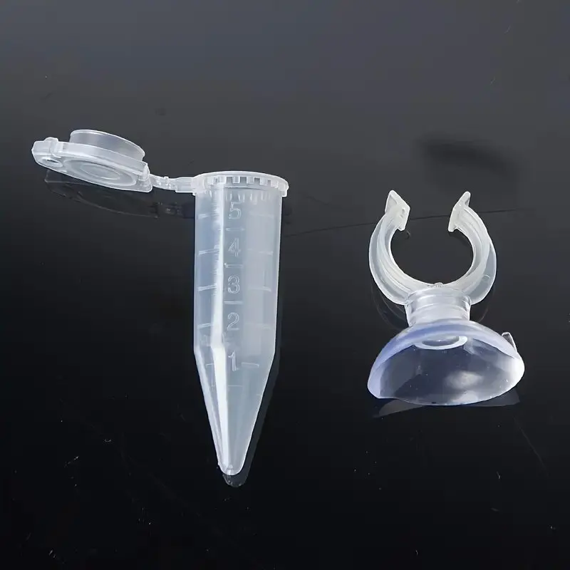 Brine Shrimp Egg Incubator Feeder 2pcs Guppy Small Fish Clear Acrylic Aquarium Hatchery Tool Suction Cup