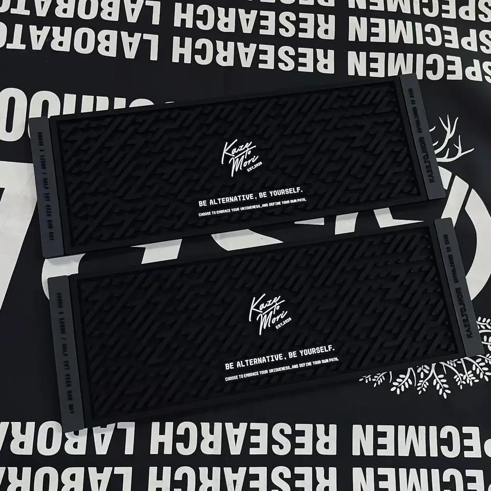 風と森 ラバーバーマット ハーフユニット キャンプ テーブルマット