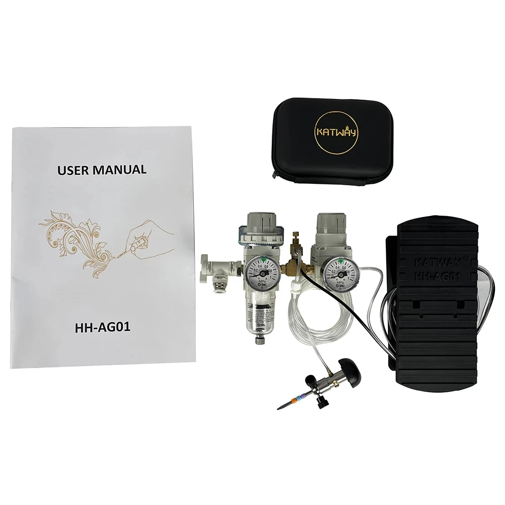 HH-AG01 Hand Engraving Tool Air Graver Machine Pneumatic Jewelry Engraver Crafts pen graving tools Wrought Iron handple