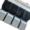 Transparent Lid Four Section Box For Convenient Viewing And Secure Storage Of Screws 37JD 5