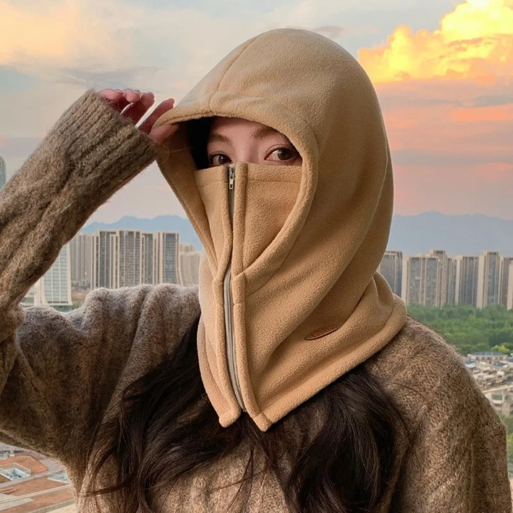 Polyester Windproof Balaclava Hat with Mask for Winter