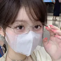 Y2K Harajuku rétro petites lunettes à monture carrée pour femmes lunettes en métal lunettes de lecture claires lunettes bloquant la lumière bleue 2