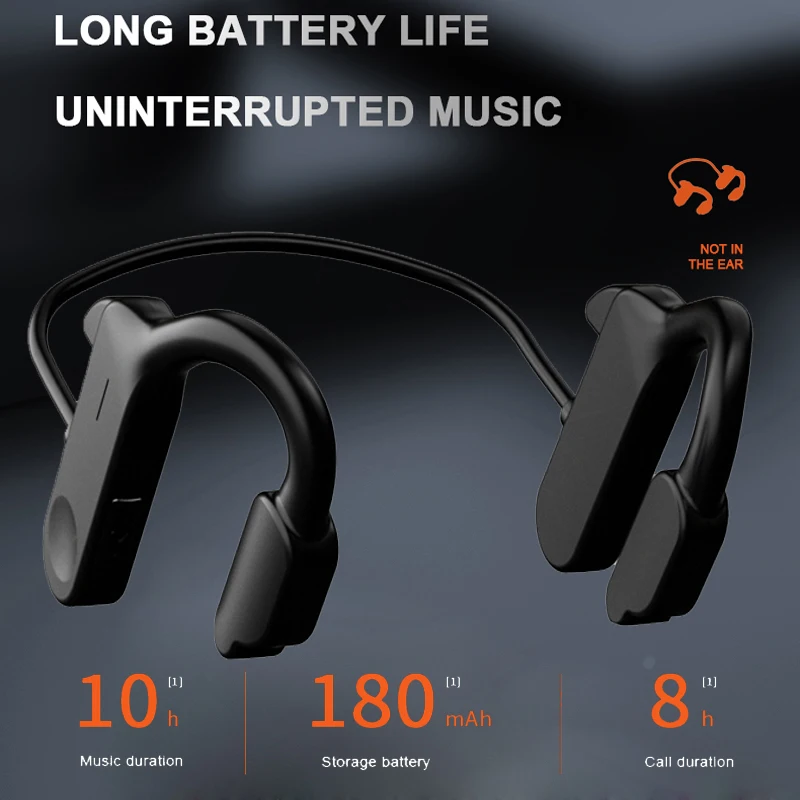 Беспроводные Bluetooth-наушники с костной проводимостью новые наушники открытым