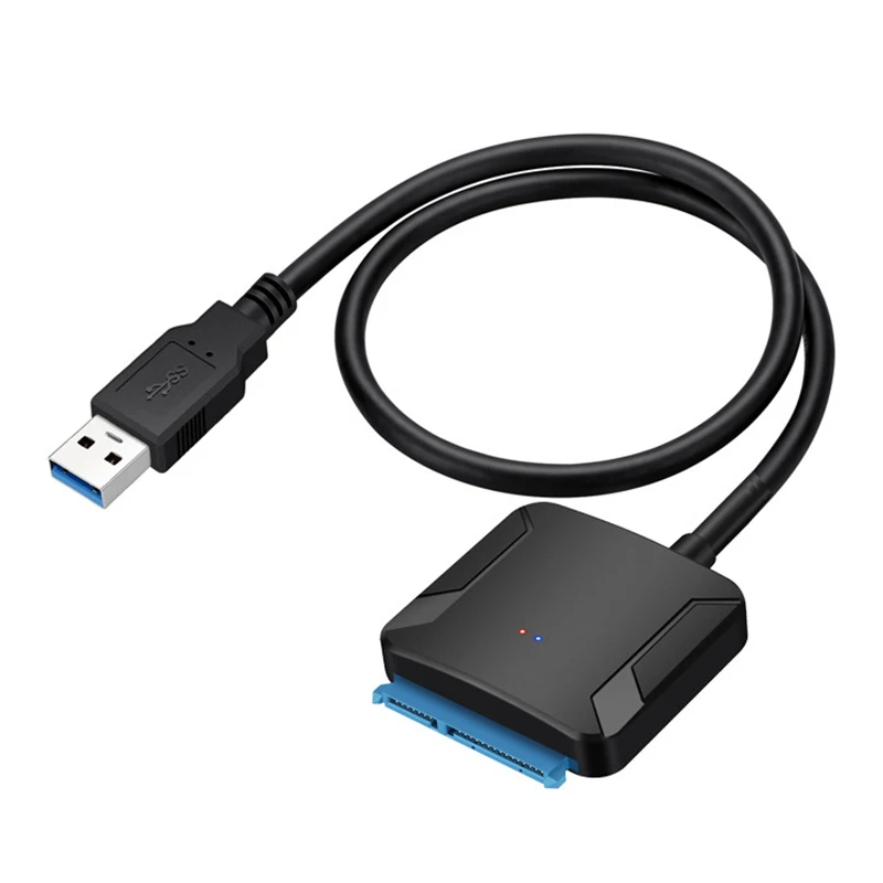 

NEW-Easy Hard Disk Cable USB To SATA 5Gbps USB 3.0 To SATA 2.5/3.5 Hard Disk Reading IPFS Adapter Cable