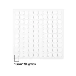 Waxed Cotton Candle Wicks Set with Stand - Smokeless Soy Oil Core for Candle Making (105 Pieces) (10mm)