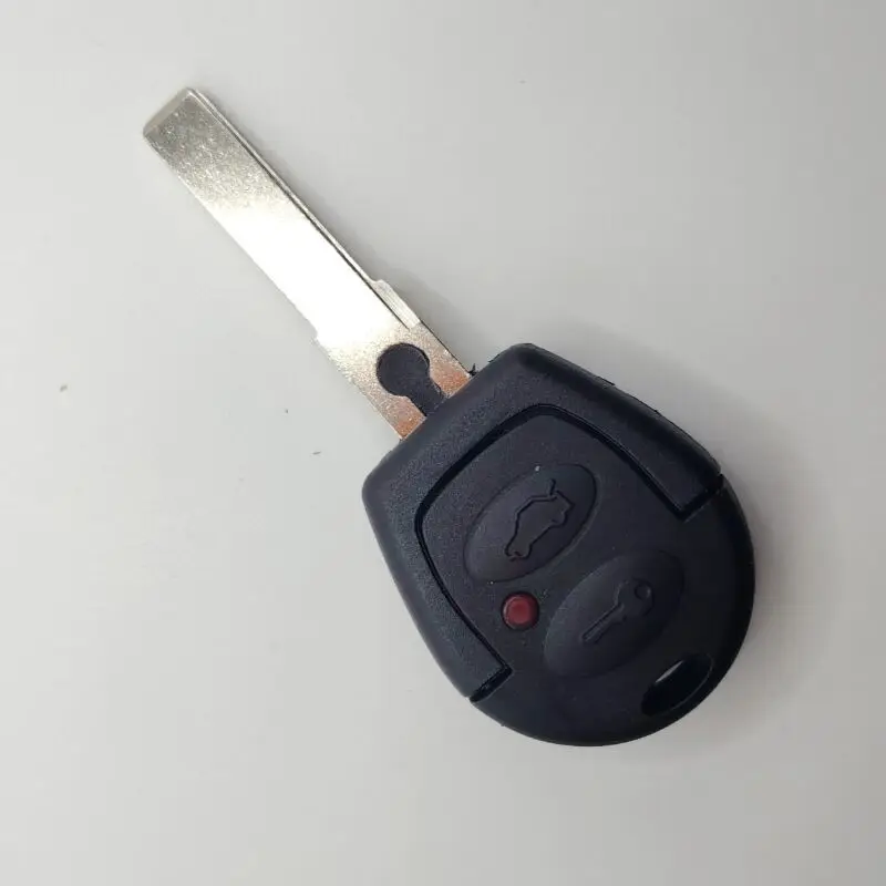 Replacement Remote Car Key Shell Case 2 Buttons VW Polo Golf Jetta Sharan Seat Leon SKODA FABIA OCTAVIA Skoda key case car key shell key cover folding car key shell fob cover