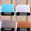 Solid Color Elastic Chair Back Protection Dustproof Backrest Slipcover Office Chair Backrest Cover Computer Chair Head Cover 2