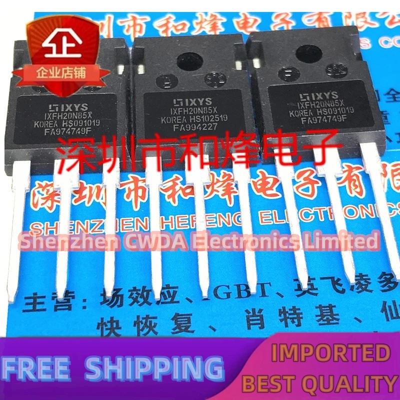 

10PCS-20PCS IXFH20N85X TO-247 850V 20A In Stock Can Be Purchased