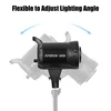Andoer LM135Bi Portable LED Photography Fill Light 135W Studio Video Light 3000K-5600K Dimmable Bowens Mount Continuous Light 6
