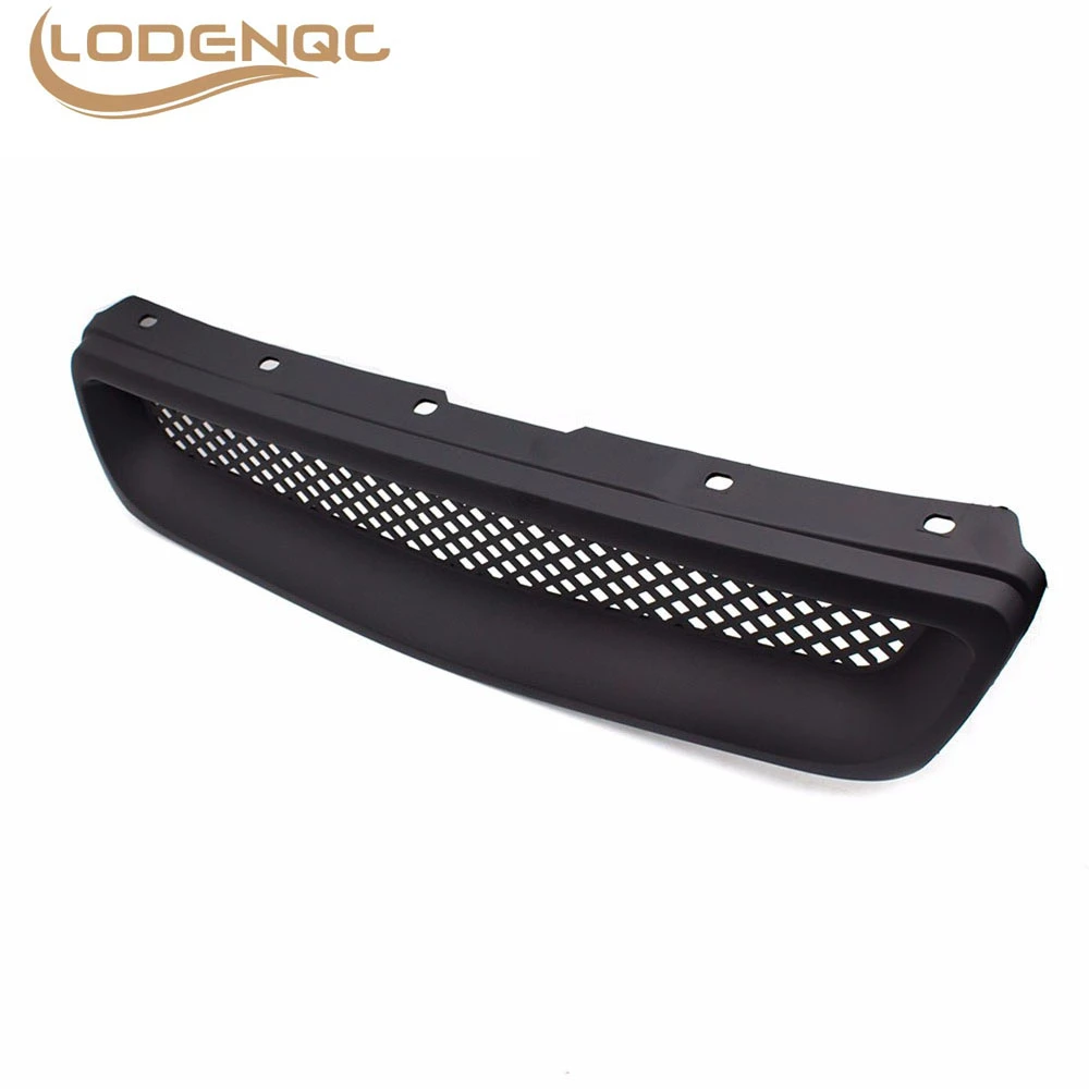 

ABSType Racing Black Car Front Grill R Grills Grille For Honda Civic 1996-1998 Car Grills LC101065