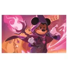 Lorcana-tcgゲームプレイマット、スティッチロックスター、エルザ精神