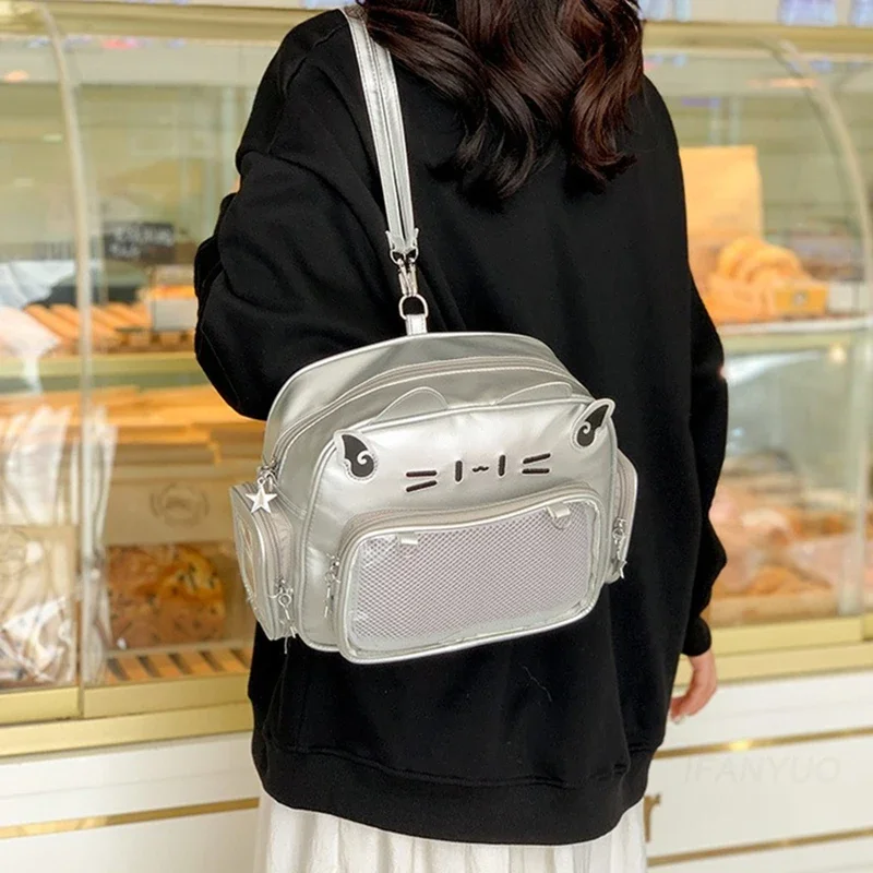 Kawaii Cat Harajuku Ita Shoulder Bag - Limited Edition