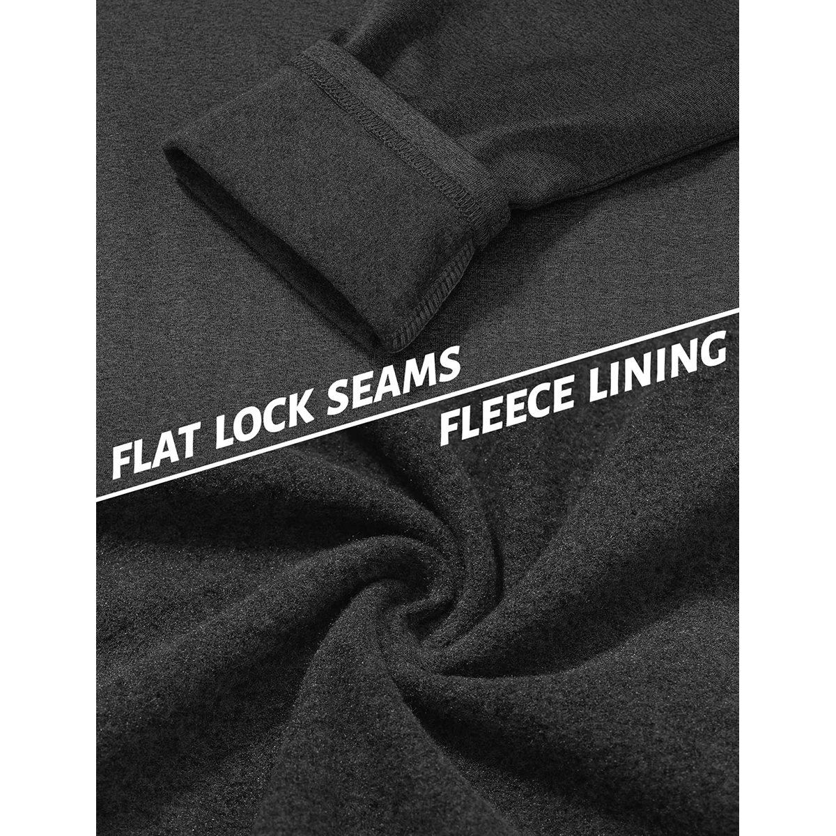 TACVASEN Frühling/Herbst Thermo Sport Pullover männer 1/4 Zipper Tops Atmungsaktive Gym Lauf T-shirt Pullover Männlich Activewear – Detail 16
