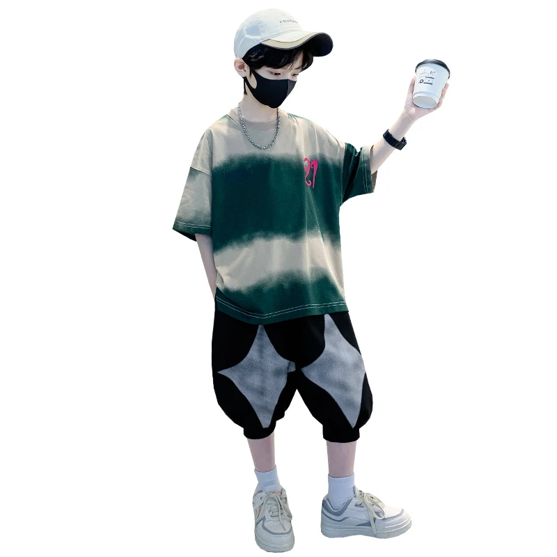 

Kids Summer Clothes Set Boys 5 To 6 7 8 9 10 11 12 13 14 Years Child Clothes Casual Outfit Kids Tracksuits For Boys Sport Suit