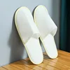 5 PCS Portable Slippers Men Women Hotel Disposable Shoes Unisex Business Travel Spa Home Guest Party Indoor Folding Slippers 5