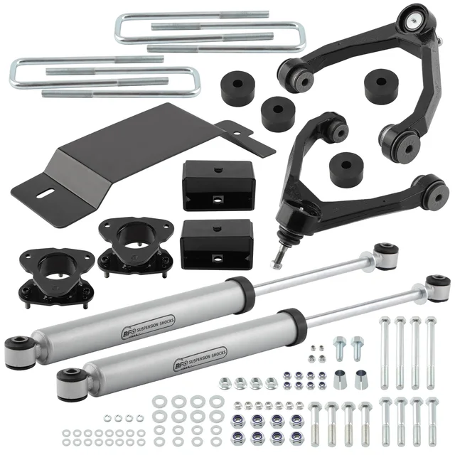 طقم رفع 3.5 بوصة لأذرع التحكم العلوية لسيارة شيفروليه سيلفرادو جي إم سي سييرا 1500 07-16