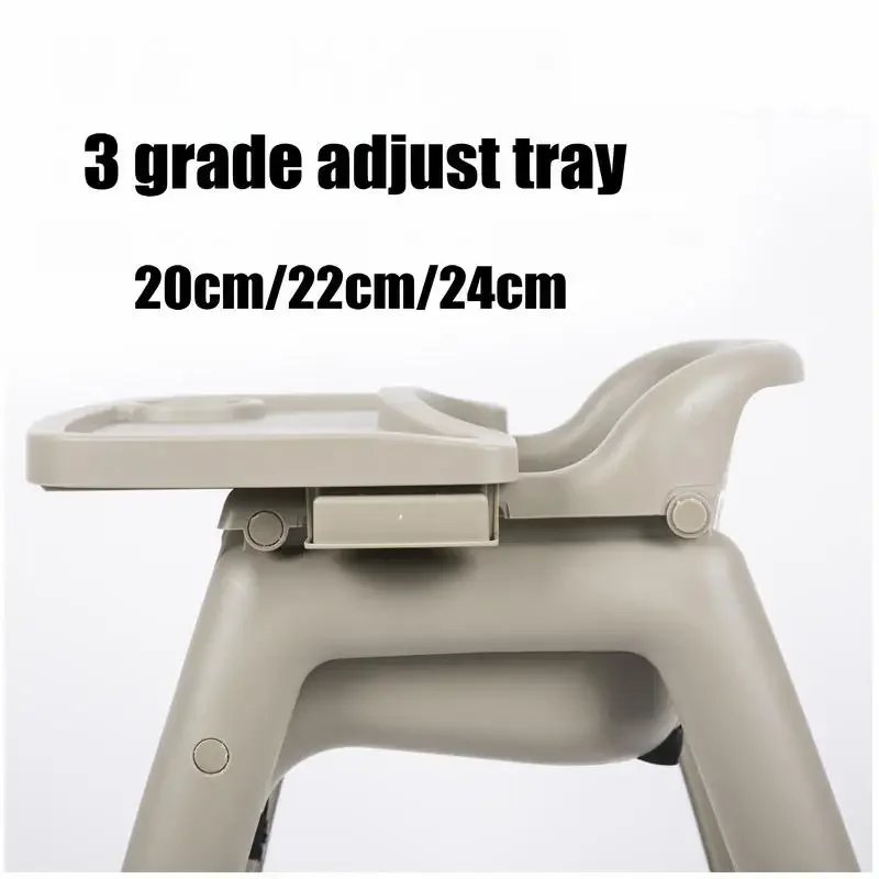 Chidlren Feed Chair For Dinning, Baby Highchair With Adjustable Tray, Can Use At Home Or Hotel
