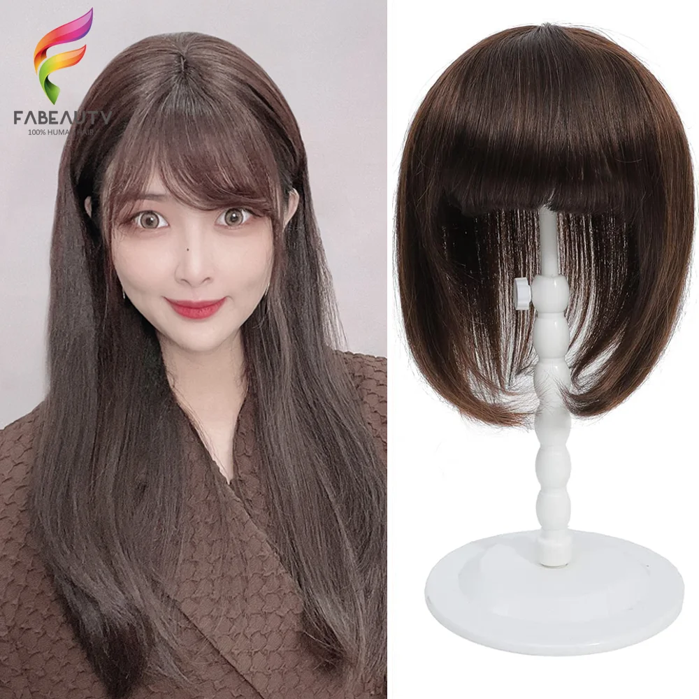 

Toppers for Women Real Human Hair with Bangs Topper Hair Extensions Top Hair Pieces Topper for Thinning Hair Wiglets