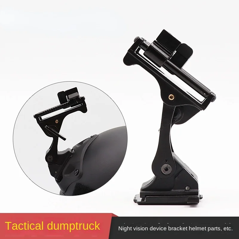 Night vision metal connection dump truck bracket helmet accessories dump truck bracket accessories