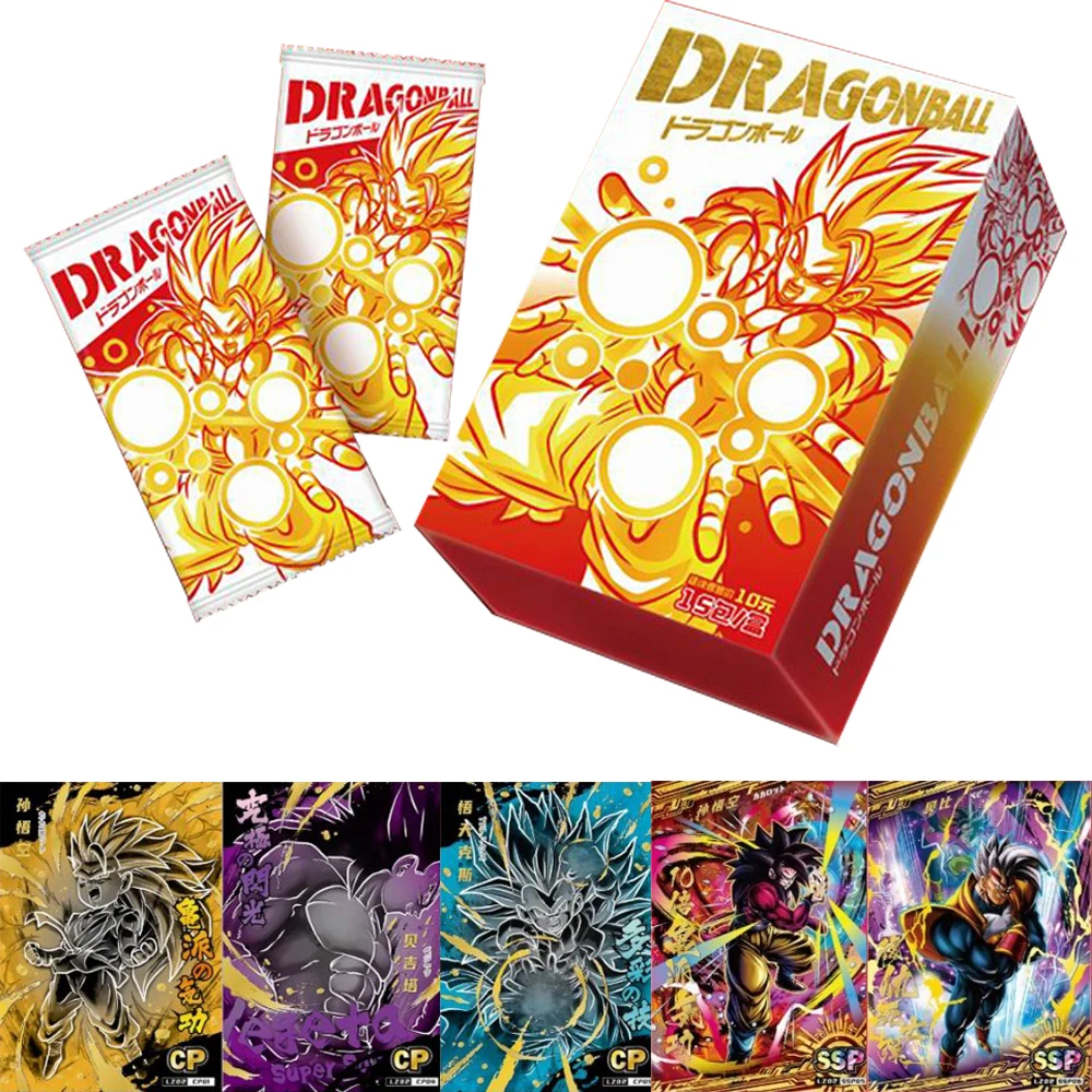 Dragon Ball Exclusive Special Edition Collection Card Galaxy Journey Legendary Heroes Series Character Son Goku Bulma Game Toys