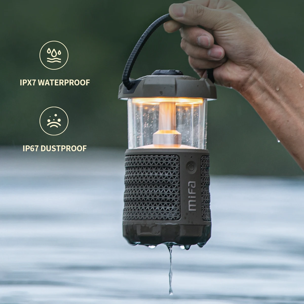 commentator Laboratorium Vulkaan Mifa Wilde Camping Outdoor Bluetooth 5.3 Speaker Met Lantaarn, Krachtige  360 ° Geluid, 360 ° Licht, IP67 Waterdicht, 38H Speeltijd _ - AliExpress  Mobile