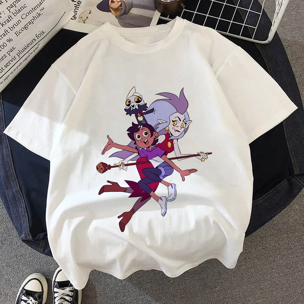 

The Owl House Children's T-shirt Kawaii T Shirt Anime Cartoons Casual Clothes Tee Shirts Kid Girl Boy Short Sleeve Fashion Tops