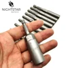 10Pcs 80mm Length Electric Power No Magnetic Screwdriver Nut Driver Set Impact 1/4" Hex Shank Metric Wrench Socket Bit 5.5-14mm 6