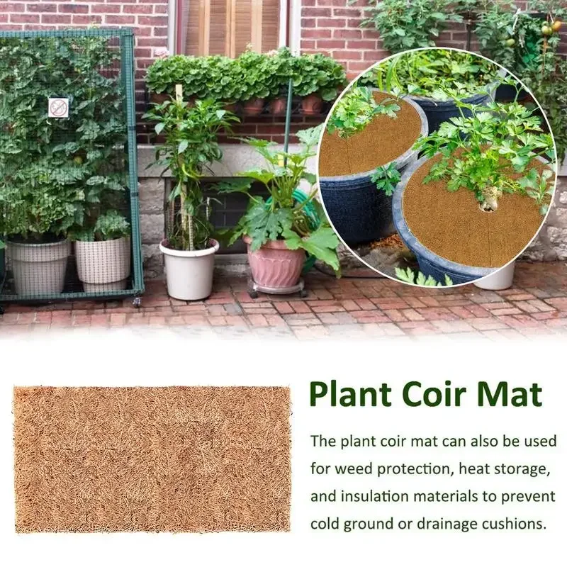 Reptile Carpet Natural Coconut Fiber Coir Tortoise Mat For Pet Terrarium Liner Reptile Supplie Lizard Snake Gardening Pot Carpet reptile carpet