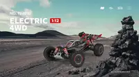 55KM/H WLtoys 124010 4WD RC Car 1:12 Racing Vehicle Off-road Electric High Speed Drift Remote Control Toys For Boy Gift 2