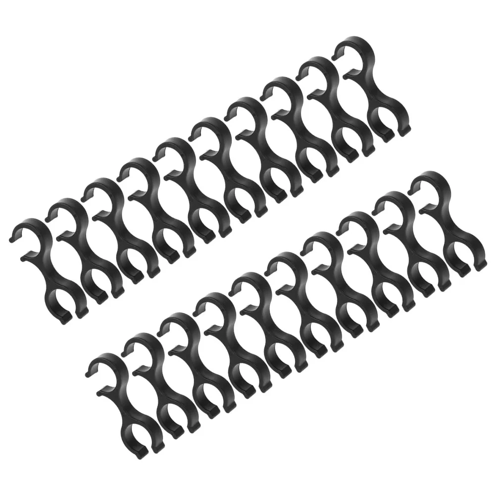 

Trekking Pole And Cane Accessories Connecting Buckle Eight-Figure Double-Ring Buckle Storage Buckle Carabiner Cane Clips