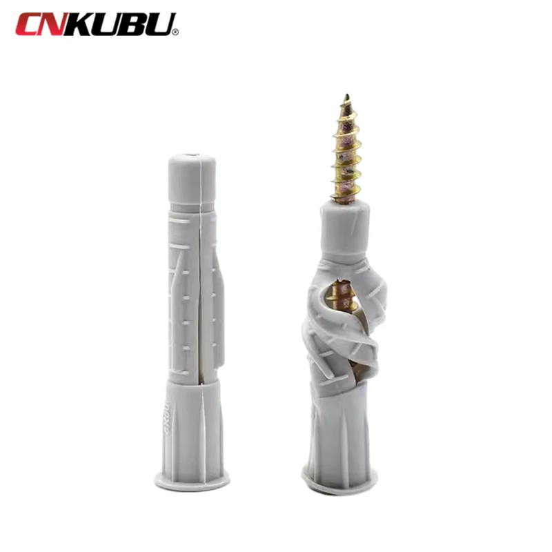 Expansion Plugs 50/100PCS M5/M6/M8/M10 Knotted Eco-Friendly Nylon/Plastic Multi-Specification