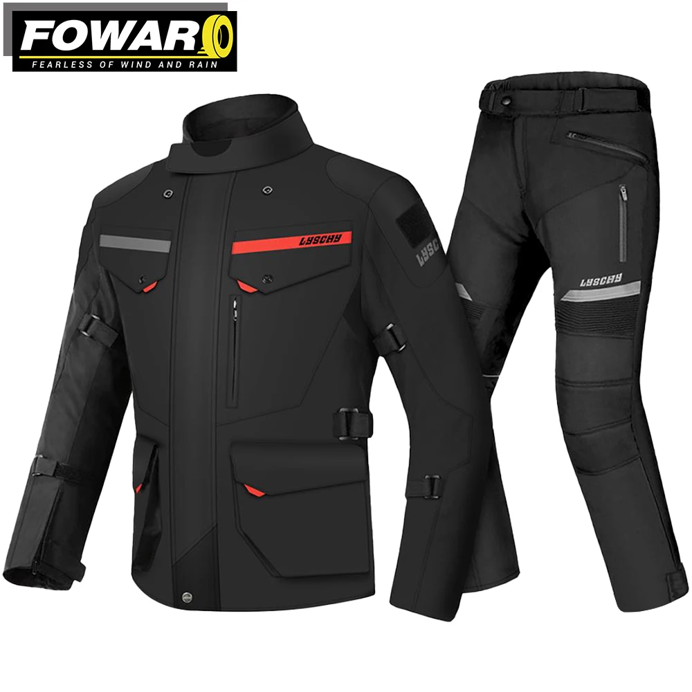 New-Waterproof-Motorcycle-Jacket-Unisex-Moto-Jacket-Wearable-Motorbike ...