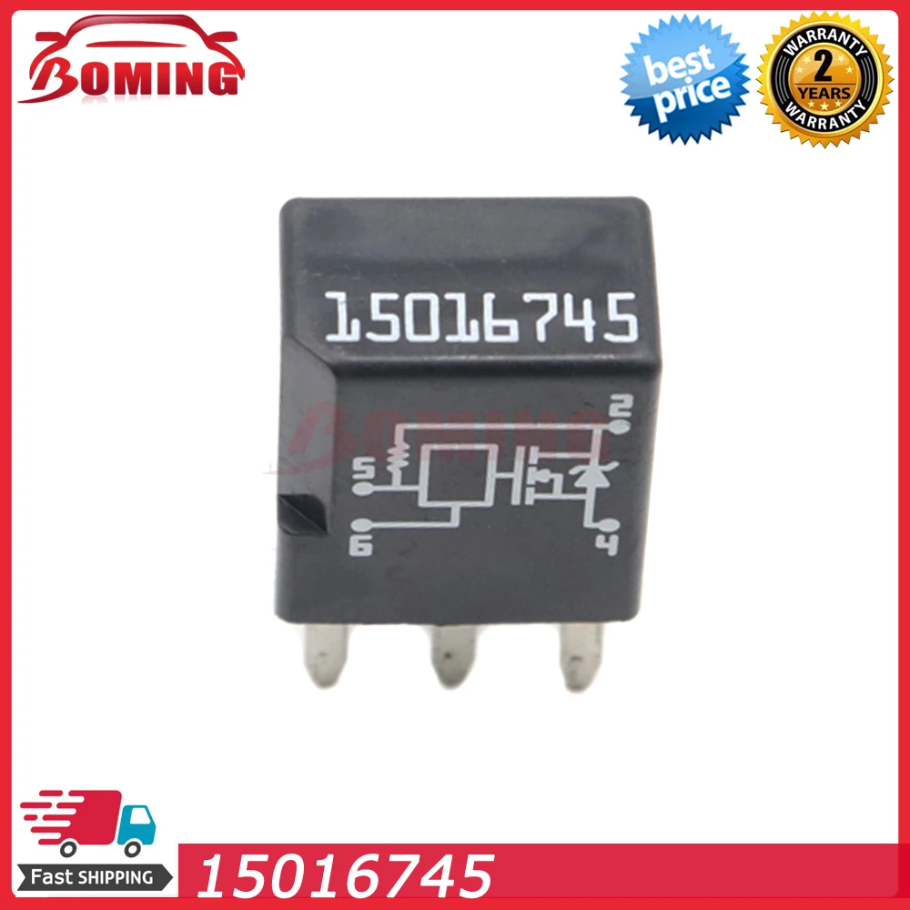 

Автомобильный фары реле Fuse 15016745 для Chevrolet Silverado Tahoe Trailblazer GMC Yukon Sierra Buick Century Cadillac 2002-2014