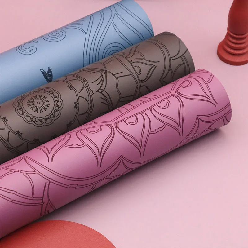 40x60cm Non Slip Small Yoga Mat Knee Elbow Cushion Rubber Eco-friendly Workout Exercise Pad For Fitness Gymnastics And Pilates