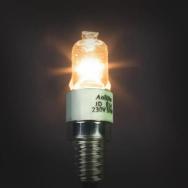 50W Oven Light Bulb Halogen Lamp Dryer Microwave Bulb For Household Lighting Oven Lamps
