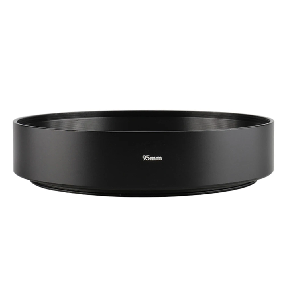 

95mm Standard Metal Lens Hood for Lens Witn 95mm Filter Thread for Canon Nikon Sony for Olympus Fujifilm Camera Lens