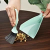 Mini Broom Dustpan Set Desktop Clean Brushes Table Keyboard Drawer Corner Clean Tool Household Cleaning Tools Small Gap Brush 4