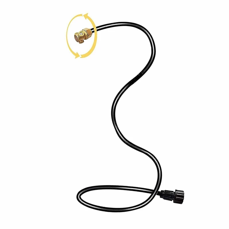 

Misters For Outside Patio, Portable/Personal Mister Cooling System, Flexible Outdoor Misting Sprinklers Hose