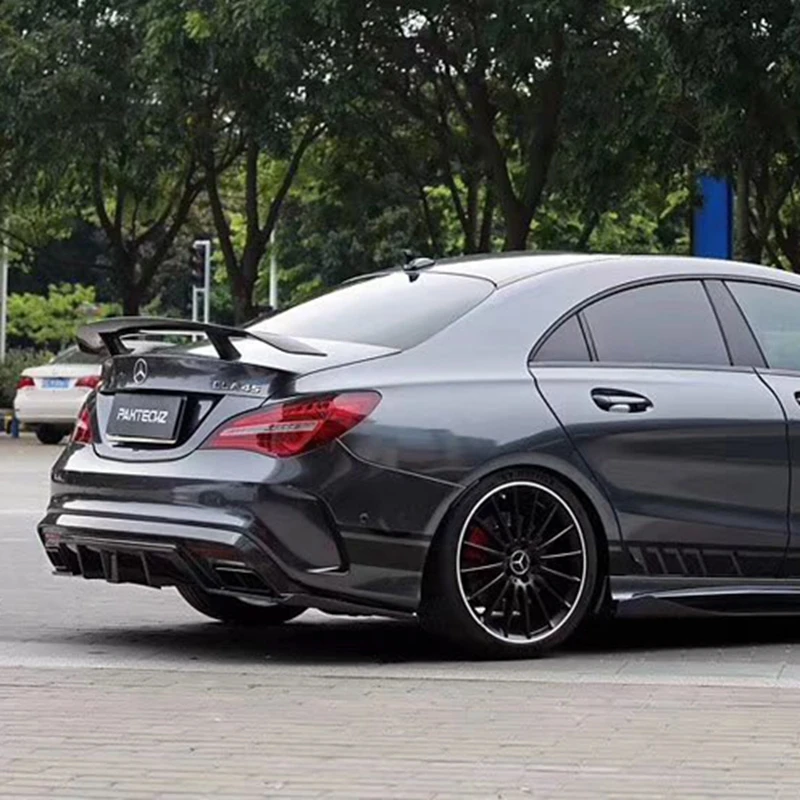 

Спойлер GT для Mercedes CLA Wing CLA45 W117 C117, матовый спойлер из углеродного волокна для задней крышки багажника CLA180 CLA200 CLA250 CLA260 2013 ON