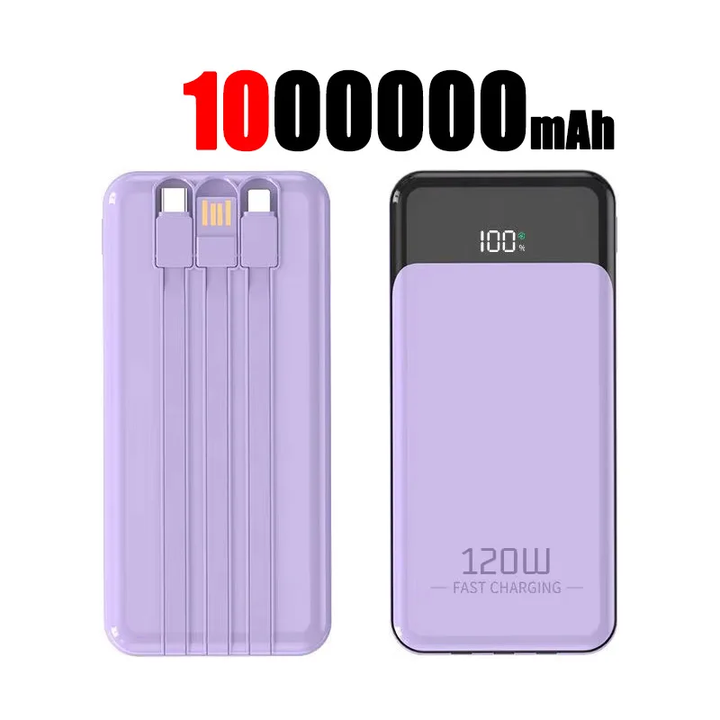 Purple 100000mAh